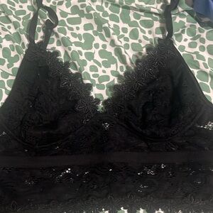 black bra